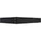 Ekena Millwork Countertop Support Steel Heavy Duty Bracket w/ Gusset, Powder Coated Black 2 1/2"W x 18"D x 12"H BKTM02X18X12CGPBL - alternate 7